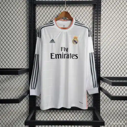 13/14 Real Madrid Home UCL Final Long Sleeve Jersey