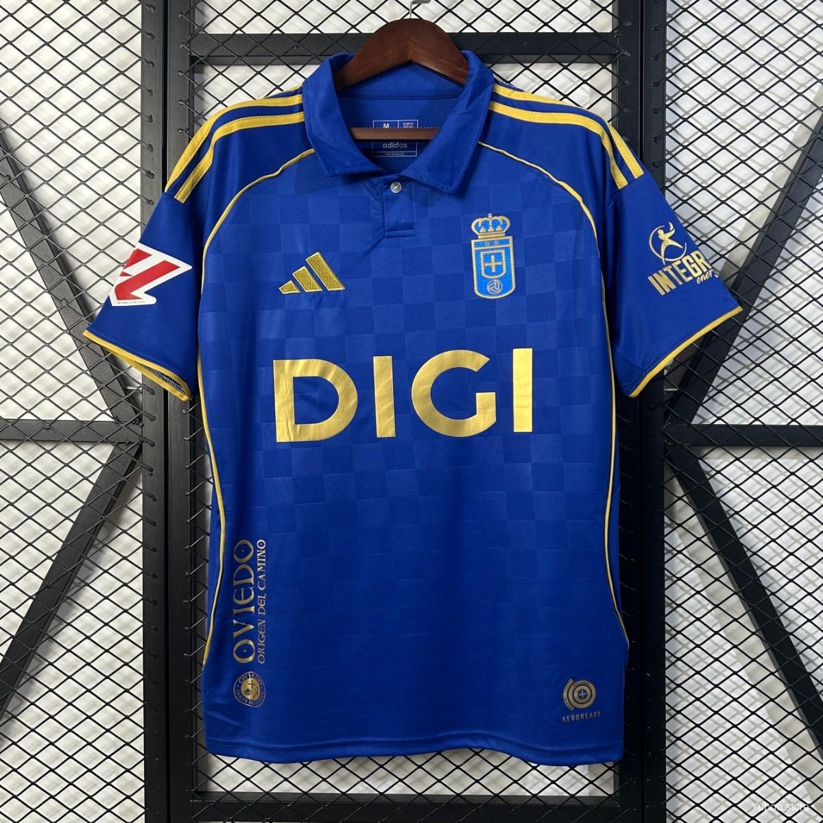 5867-1 25/26 Real Oviedo Home Jersey - Image 1