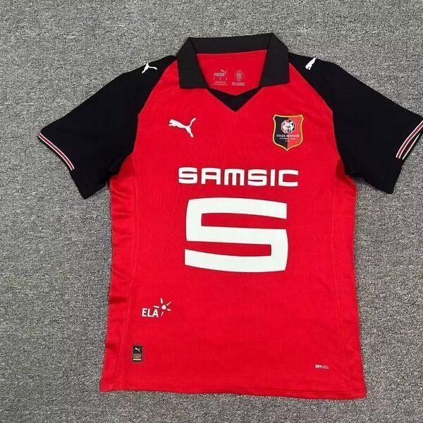 25/26 Rennais Home Jersey
