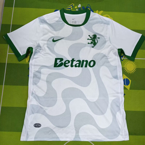 25/26 Sporting CP Alternative White Jersey