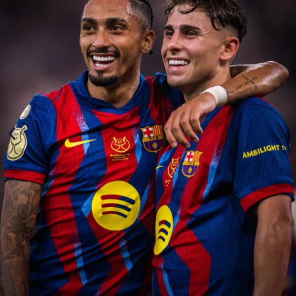 25/26 Barcelona Supercopa Final Jersey Player Version